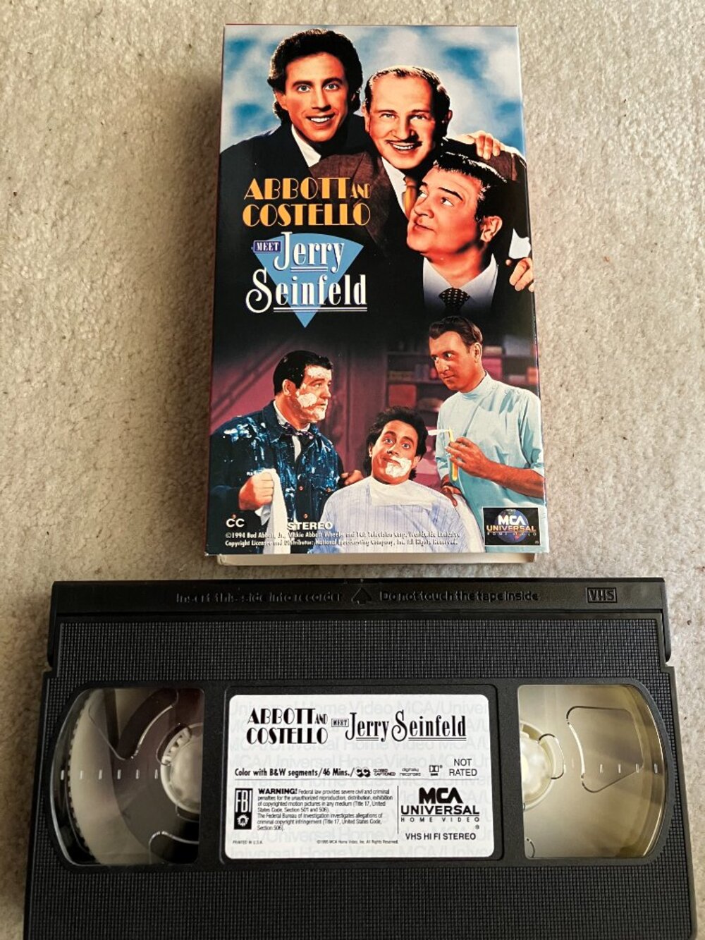 10/$20: Abbott and Costello Meet Jerry Seinfeld VHS